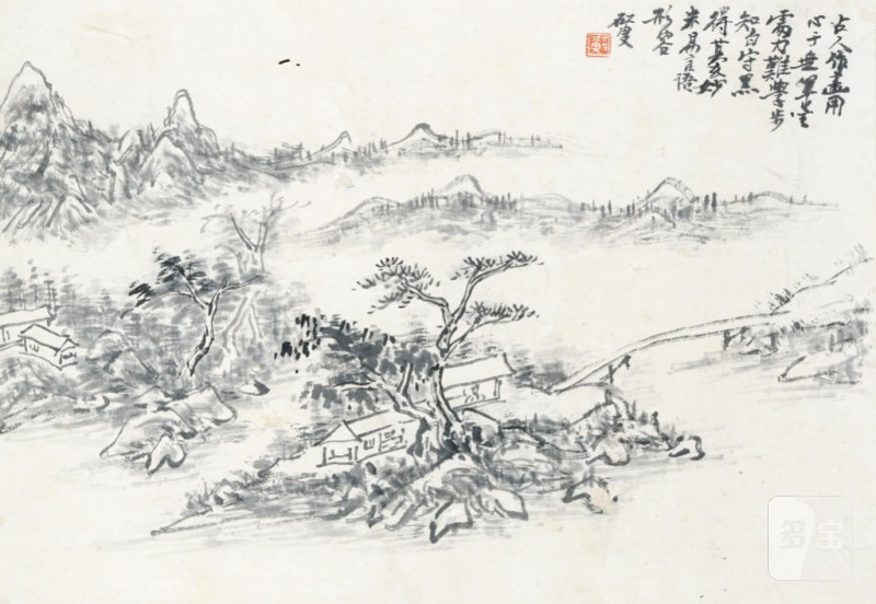    黃賓虹 山水